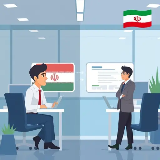 split-screen illustration showing two API request paths: one with complex VPN/proxy/