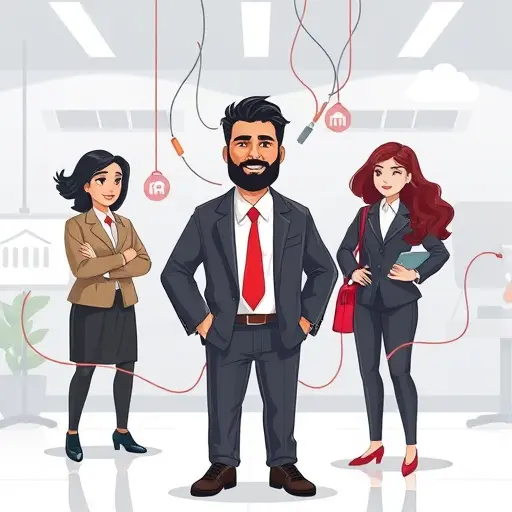 /cloud icons, and tangled wires;