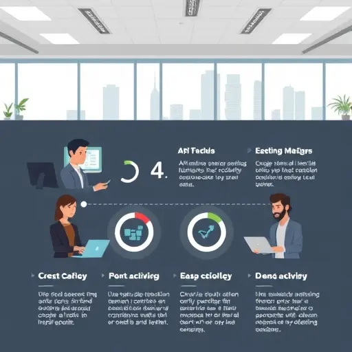 API step-by-step infographic:
