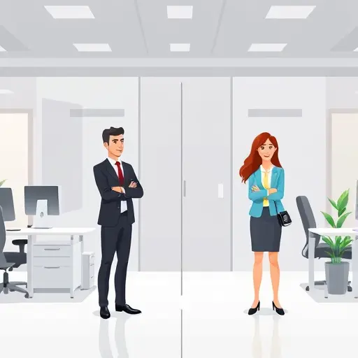 cartoon style diagram showing two paths: