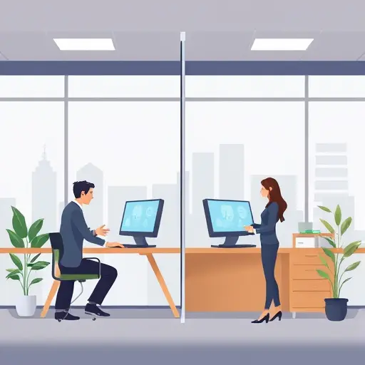 comparison chart illustration