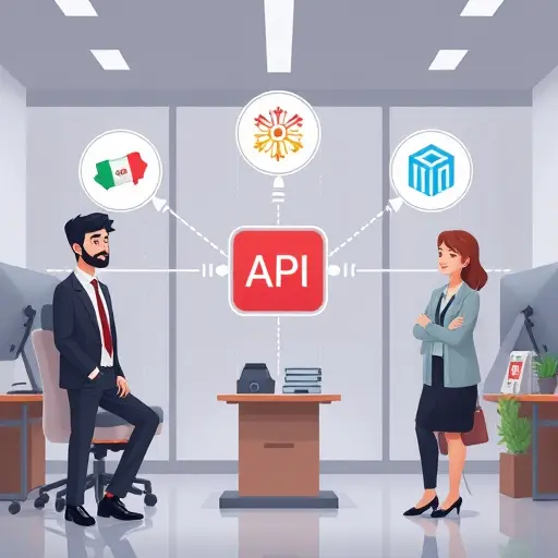 animated illustration showing three AI model icons (ChatGPT, Claude, Gemini) connected to a central API gateway labeled 