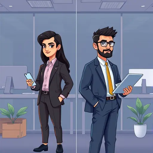 side-by-side illustration representing API connectivity in Iran, one side with VPN/