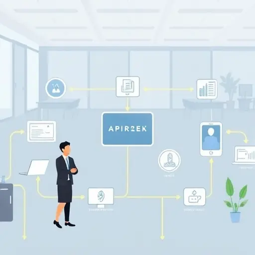 animated flow diagram showing a unified API gateway (GapGPT)