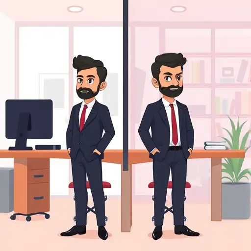 side by side cartoon-style illustration showing two API endpoints: