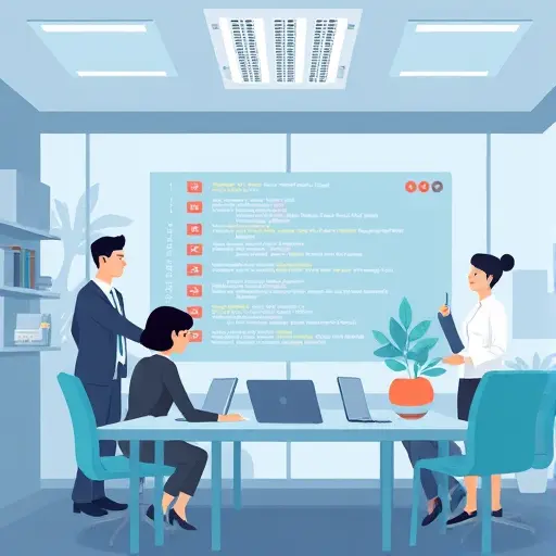 animated code editor with error and success logs, Vue.