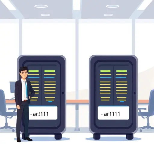 animated illustration showing two API gateways side by side, one labeled