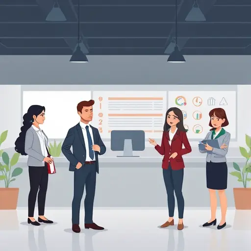 API documentation page UI mockup, text-& dark theme, cartoon style
