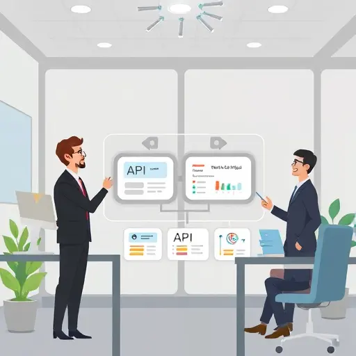 cartoon-'s workflow showing multiple API-powered automated test cases being generated and integrated into a CI/