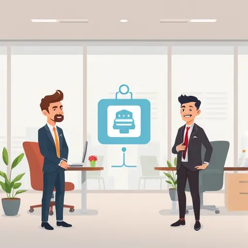 animated infographic showing authentication workflow for AI APIs: