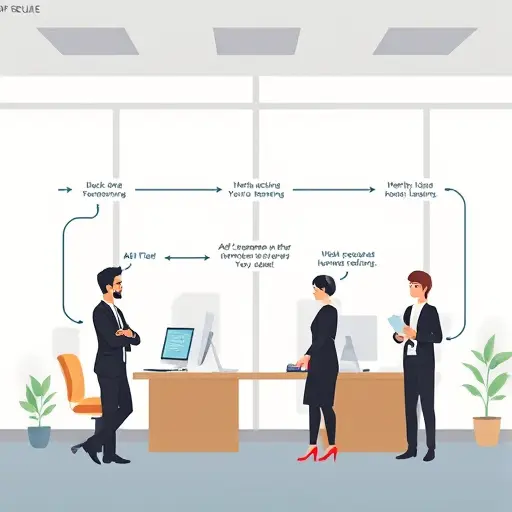 animated sequence diagram showing API request flow for machine learning: