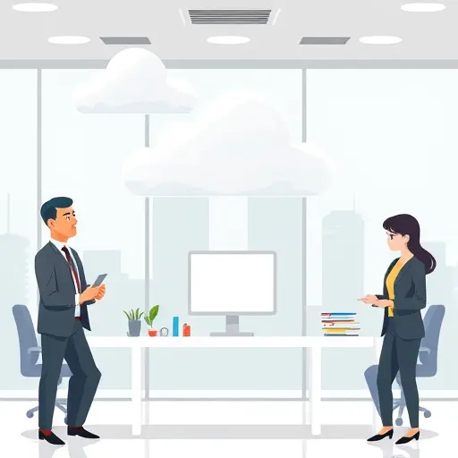 (GapGPT) cloud, mobile app interface, no text on UI