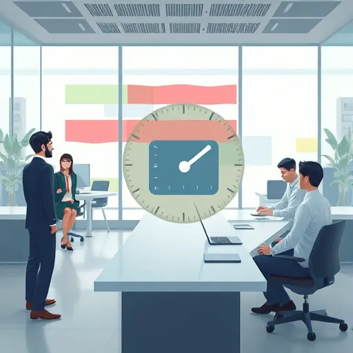 animated API latency diagram, showing game client making AI API call, clock/
