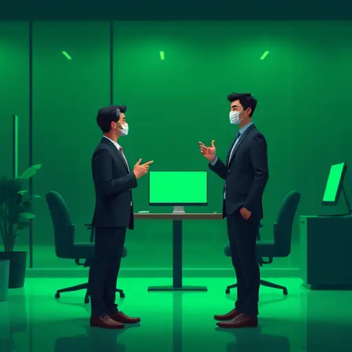 (temperature, persona, max tokens), API request sent to a cloud, customized AI model adapts reply, final output controls game character dialog, vibrant green and dark background, text-free