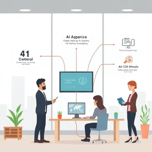 cartoon style diagram showing use cases for AI APIs in gaming: