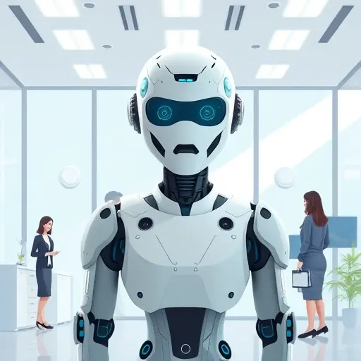 animated illustration of a futuristic AI model (Qwen 3)