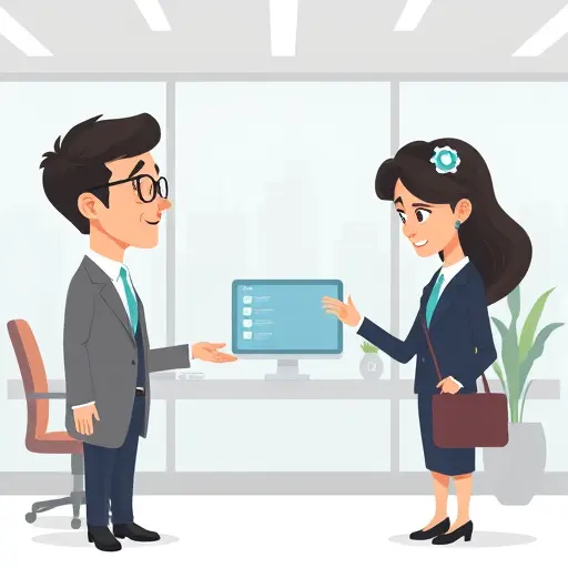 animated illustration of AI-