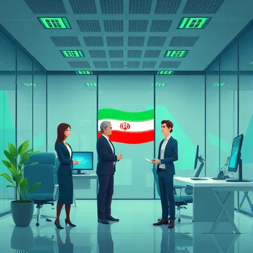 /sanctions, green accents, no text