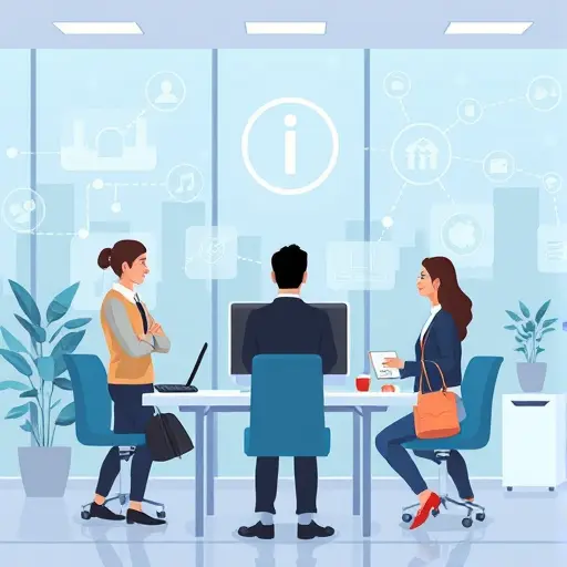 modern AI interface illustration, clean animated design, technology concept art, abstract neural network patterns, text-