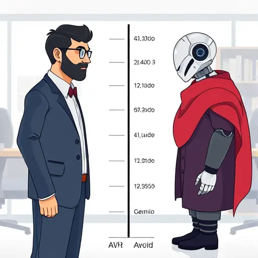 animated comparison chart between AI models (Qwen 3, GPT-4o, Claude, Gemini)