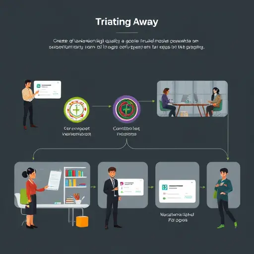 clean animated workflow diagram: prompt ➝ concept variations ➝ brand kit (colors + fonts) ➝ export SVG/PNG, dark UI, green accent #94d3a2