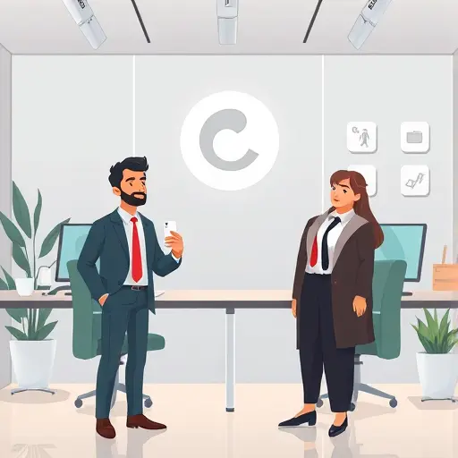 animated illustration of prompt engineering for AI logo design, structured checklist with icons (brand goals, audience, colors, typography, usage)