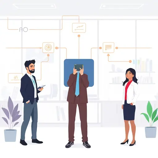 illustrated workflow of AI-