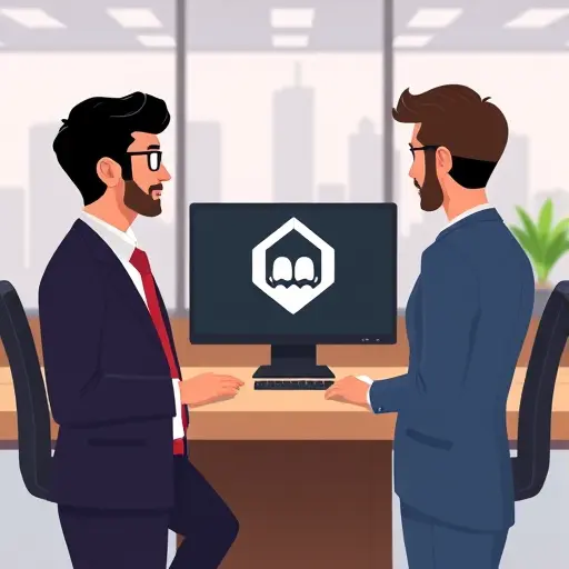 animated UI of an AI logo generator exporting watermark-