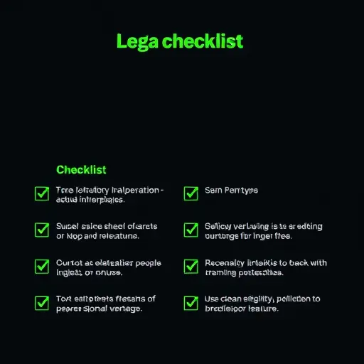 animated checklist for logo creation, steps from brand brief to final export kit, minimalist dark card style, green highlights, text-free, professional