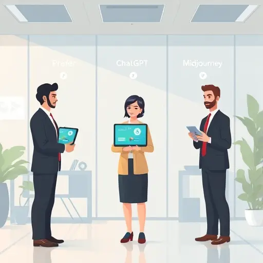 animated comparison chart of ChatGPT vs Midjourney vs DALL·