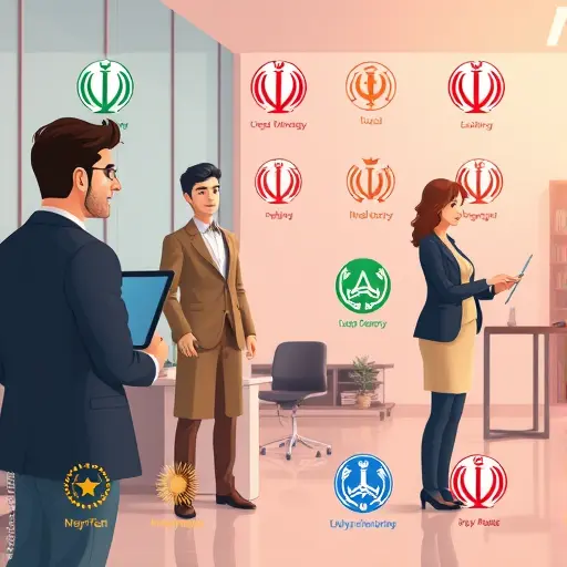 grid of logo styles: