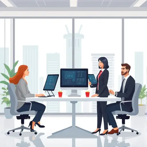 professional mockup illustration: