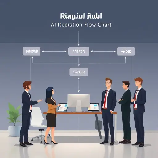 AI API Integration Flow Chart <ul>
<li>Persian style