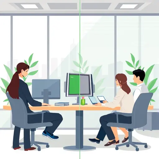 split-screen illustration:(GapGPT), simple access and green accent, no text