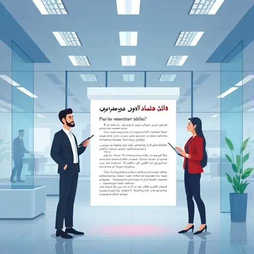 animated illustration of a digital text document with AI-