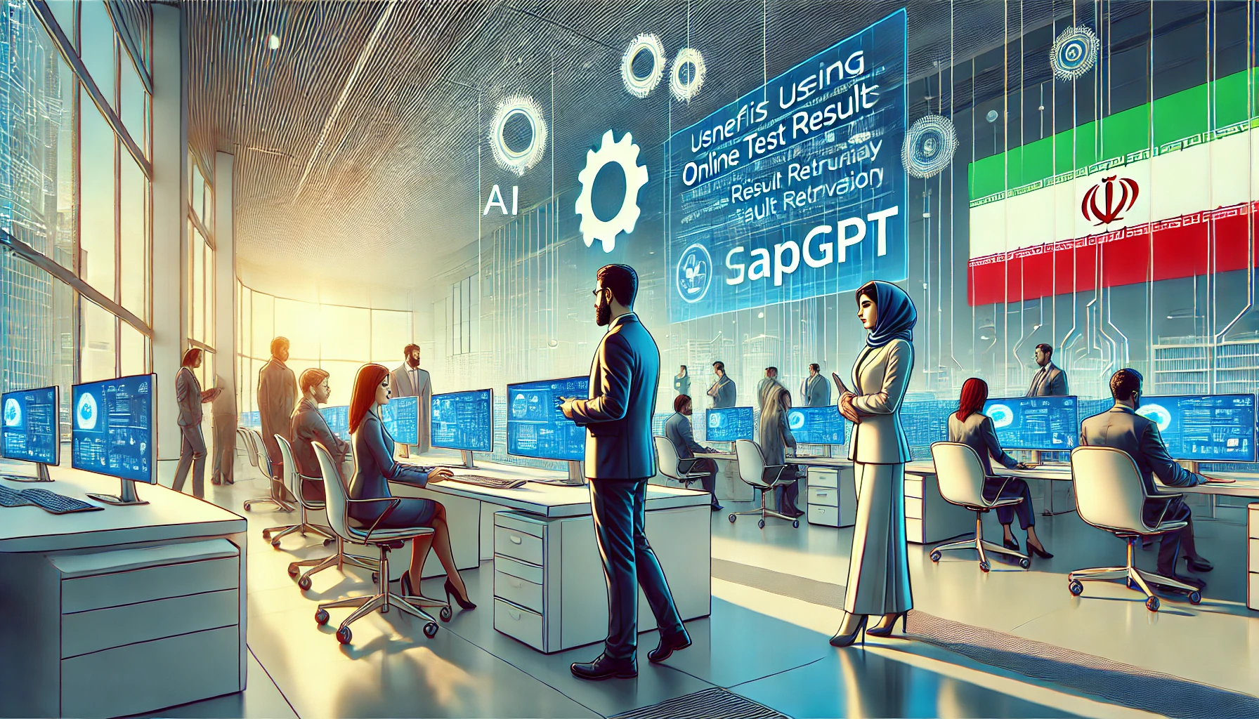 جواب آزمایش با هوش مصنوعی