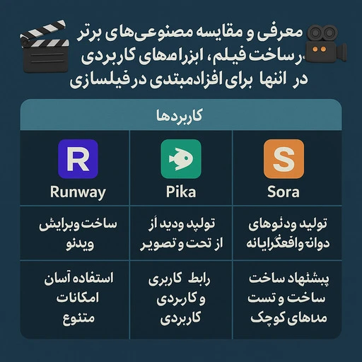 کدام هوش مصنوعی فیلم میسازد thumbnail